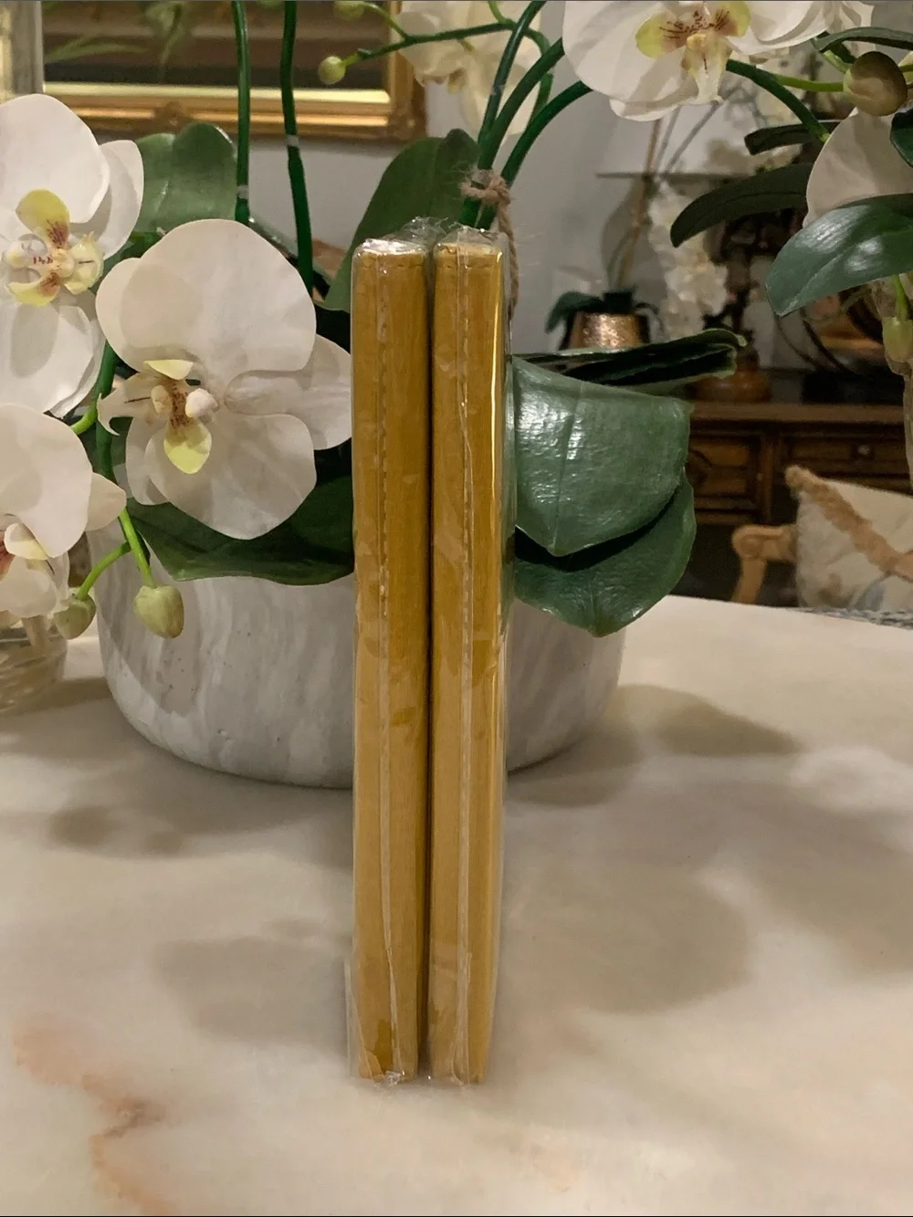 2 Doterra Mustard Yellow Notebooks